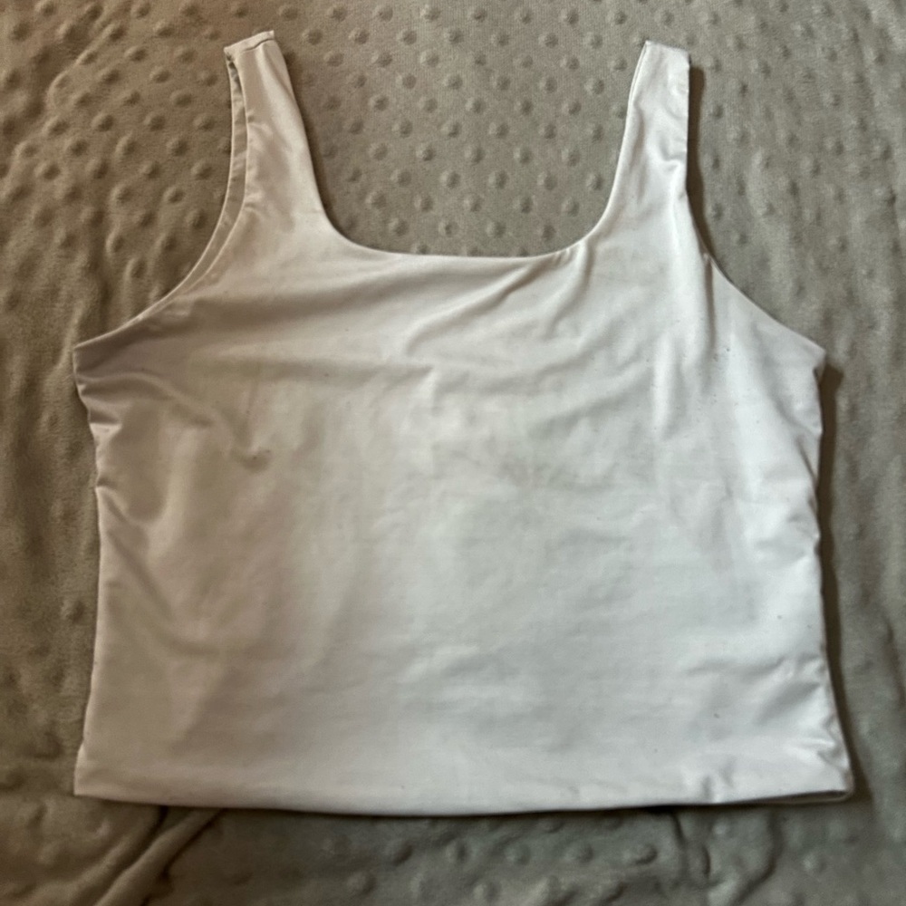 White Sleeveless Women's Top